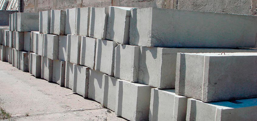 Фундаментные бетонные блоки Краснодар, блоки ФБС